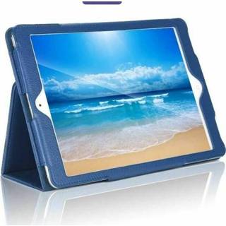 👉 Flipcover active blauw IPad 10.2 inch 2019 / 2020 2021 hoes - Flip Cover + Screenprotector Donker 8719793065661