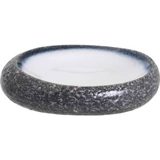 👉 Diepe bord grijs wit Grijs/Wit Diep - Tajimi 27 x 21 5.5cm