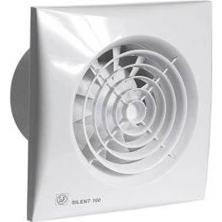 👉 Wit silent Soler & Palau ventilator 100 CHZ hygrostaat