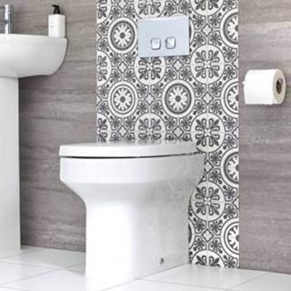 👉 Keramisch modern covelly Staande Toiletten Staand Toilet Incl Zachtsluitende WC Bril 5051752766985