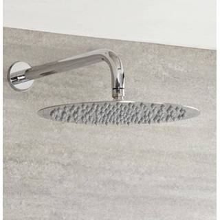 👉 Messing modern muurbevestiging chroom elizabeth Rechte Verchroomd Massief Douche-arm - 33cm 5051752586484