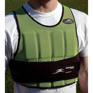 👉 Geel unisize Ironwear® Sportvest, kort,