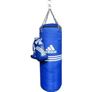 👉 Blauw unisize Adidas® Blue Corner Boxing Kit