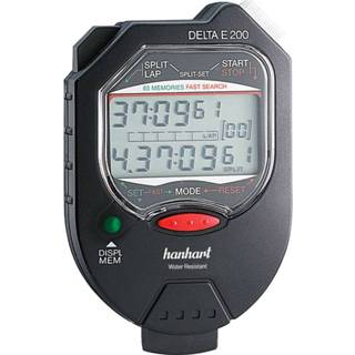 👉 Stopwatch zwart unisize Hanhart 