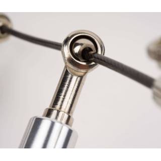 👉 Aluminium unisize Sport-Thieme® Speed Rope / stalen kabel