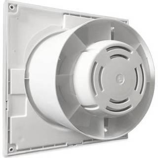 👉 Vocht sensor plafond-en wandmontage wit Silent 300 CHZ -TIMER & VOCHTSENSOR- Badkamer/ toilet ventilator - 150mm 8413893205032