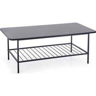 👉 Salontafel zwart Gelamineerde MDF hout Atlanta 98 cm breed in