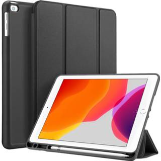 👉 Zwart TPU unicolor unisex Osom Bookcase voor de iPad 10.2 (2019) - 6934913073834