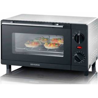 👉 Mini oven zwart Severin mini-oven 9 Liter 800w 4008146008955