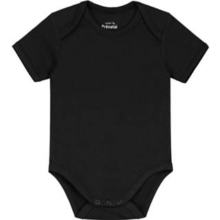 👉 Rompertje unisex zwart Prenatal Basis Romper 8719199444077