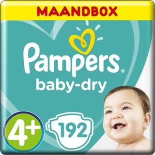 👉 Pamper baby's Pampers Baby Dry - Maat 4+ 214 luiers