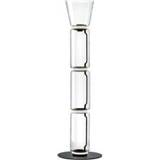 👉 Vloerlamp glas transparant Flos Noctambule - 3 High Cylinders Cone