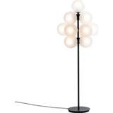 👉 Vloerlamp transparant zwart staal Pulpo Stellar Grape Big -
