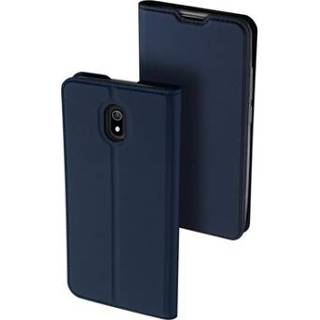 👉 Flip hoesje blauw Dux Ducis Skin Pro Xiaomi Redmi 8A - Donkerblauw 5712580031361