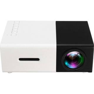 👉 Projector wit zwart Mini Draagbare Full HD LED YG300 - / 5712579937483