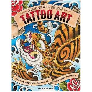 👉 Tattoo The Drawing Designing Art - Buchanan, Fip 9781440328879