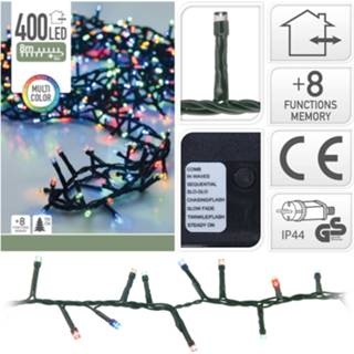 👉 Ledlamp Gekleurde kerstlichtjes microcluster 8 meter (400 LED-lampjes)