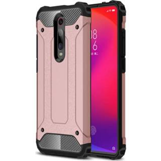 👉 Rose goud backcover hoes Lunso - Armor Guard Xiaomi Mi 9T / Pro 9145425550943