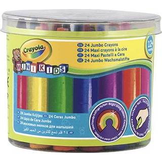 👉 Crayola Mini Kids 24 Dikke waskrijtjes tekenen