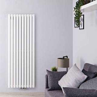 👉 Revive Caldae Designradiator Verticaal Middenaansluiting Wit 160cm x 35,4cm x 7,8cm 1289 Watt