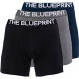 👉 Boxershort zwart l ondermode male The BLUEPRINT 3-pack 2013003595518