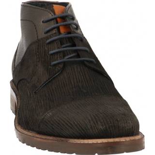 👉 Veterboots herenschoenen zwart male Jenszen Veterboot