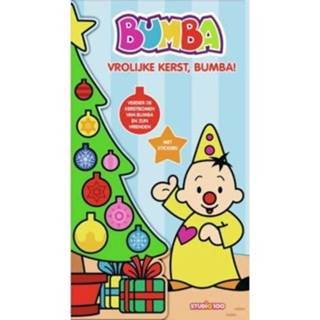 👉 Kerstboomboek Met Stickers Vrolijke Kerst Bumba 9789462774063