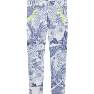 👉 Legging blauwe ondermode vrouwen blauw Oilily Trapper met delfts print- 8717925904178