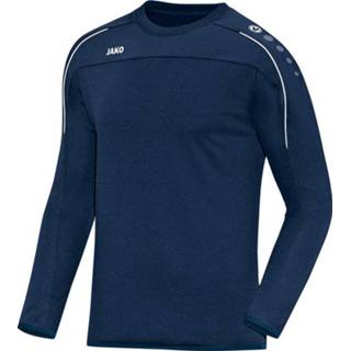 👉 Sweater blauw l voetbal mannen male Jako classico 8850-09 4059562013320