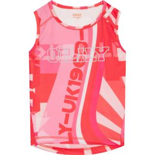 👉 Sportshirt rood meisjes vrouwen Oilily Tij met kite print en reflecterend logo- 8717925903911 8717925903850 8717925903904