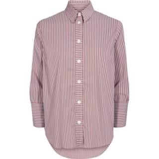 👉 Shirt paars s vrouwen Mos Mosh 128980 rina stripe 7/8 5711855419170