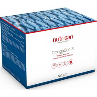 👉 Active Nutrisan OmegaSan 3 Capsules Omega-3 Visolie 120Capsules 5425025502226