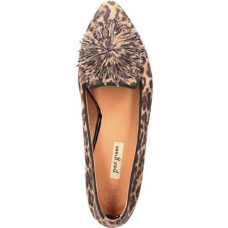 👉 Loafers print vrouwen damesschoenen rubber Paul Green artikelnummer 2376 loafer leopard