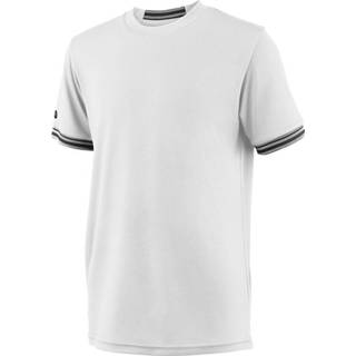 👉 Shirt jongens l bovenkleding Wilson Team wit T-Shirt Solid Crew