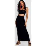 👉 Tall Basic Jersey Maxi Skirt, Black