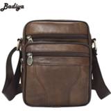 👉 Handtas bruin leather cowhide Brand Designer Brown Bag Men Handbags Genuine Vintage Male Messenger Bags Business Crossbody Shoulder