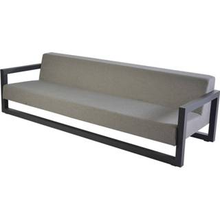 👉 Lounge bank Aluminium Tuinmeubelen antraciet Borek | Bergen Loungebank 8716839920397