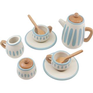 👉 Hout unisex multi Sebra Wooden teaset speelgoed 5704680053855