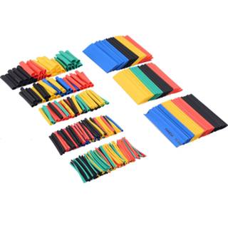 👉 Krimpkousen polyolefine 328 stks Diverse Krimpkous Isolatie Wrap Wire Cable Sleeving Kit 5 Kleuren 8720071473689
