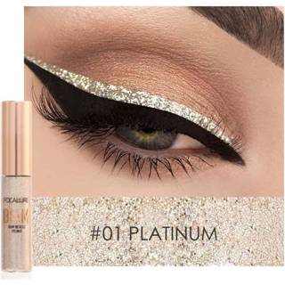 👉 FOCALLURE 5 Kleur Eye Liner Waterproof Make-Up Cosmetische Shimmer Fleuren Vloeibare Eyeliner Beauty Eyeliner Gel Glitter Eye Liner - 02