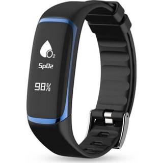 👉 Fitness tracker zilver SCOMAS Bluetooth Smart Band OLED Kleurenscherm HRV Bloed Zuurstof Hartslagmeter Armband Voor IOS Android - 8720047089845