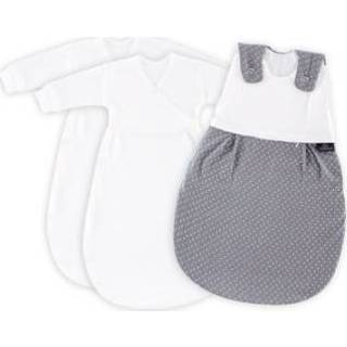 👉 Slaapzak grijs Träumeland set stippen - 9120064857318
