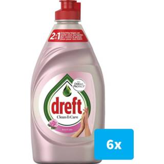 👉 Afwasmiddel active 10x Dreft Clean&Care Rose&Satin 383 ml 8001090756107