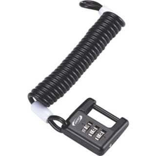 👉 Fiets slot active zwart BBB BBL-52 Fietsslot MiniSafe coil cable 3mmx120cm 8716683079227