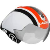 👉 Helm wit oranje zwart active Lazer Wasp Air Tri