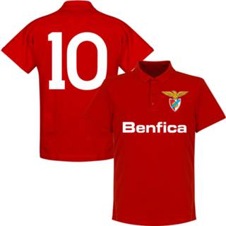 👉 Poloshirt rood Benfica 10 Team Polo Shirt -