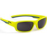 👉 Geel blauw active Spiuk Glasses Bungy Av/Blauw Mirror Smoke 8435409012644