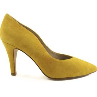 👉 Geel damesschoenen vrouwen Caprice Pumps