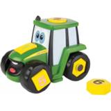 👉 Miniatuur leer Britains Johnny en speel tractor - 36881466543