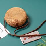 Rieten tas vrouwen Summer round straw bag beach bolso mimbre paja playa sac paille torebka wiklinowa osier verano women handbag wicker